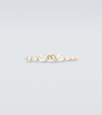 Faux pearl-embellished tie pin | Valentino Garavani