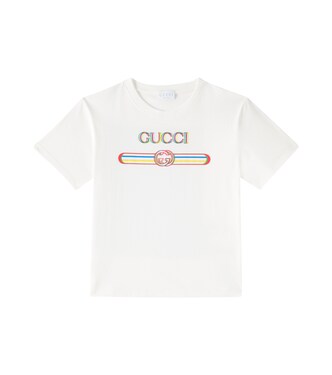Printed cotton jersey T-shirt | Gucci Kids