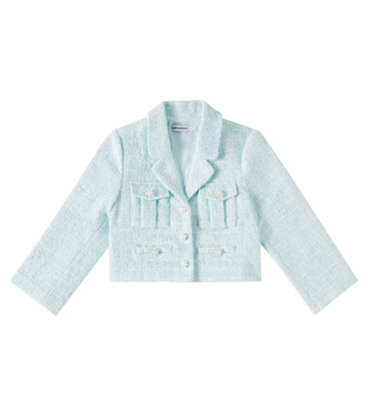 Embellished tweed jacket | Self-Portrait Kids