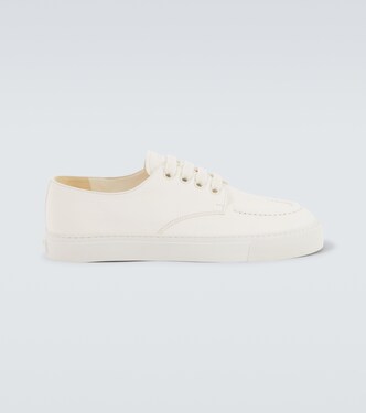 Suede low-top sneakers | Prada