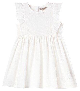 Lacey ruffled cotton dress | Konges Sløjd
