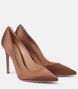 Pumps Gianvito 105 aus Satin | Gianvito Rossi