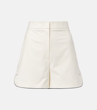 Orbit cotton-blend canvas shorts | Max Mara