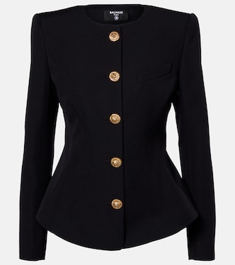 Blazer de lana virgen | Balmain