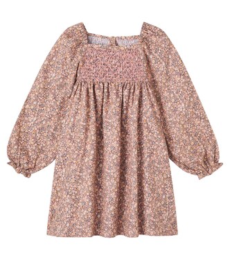 Bella floral cotton dress | Wheat