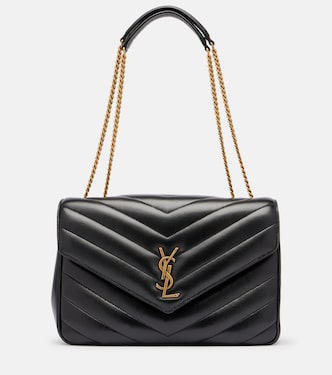 Loulou Large leather shoulder bag | Saint Laurent