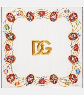 DG silk scarf | Dolce&Gabbana