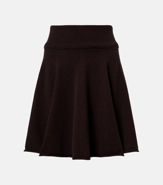 Minirock N°379 Girl aus einem Kaschmirgemisch | Extreme Cashmere