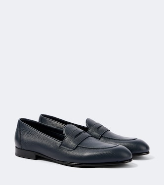 皮革便士乐福鞋 | Brioni