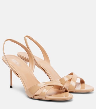 Slingback-Sandalen Lidia aus Lackleder | Paris Texas