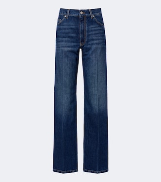 Faded straight jeans | Stella McCartney