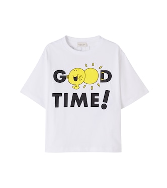 x Mr. Men Little Miss cotton jersey T-shirt | Gucci Kids