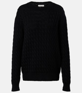 Orus cable-knit cotton and linen sweater | The Row