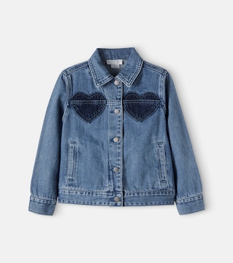 Veste en denim à patchs appliqués | Stella McCartney Kids