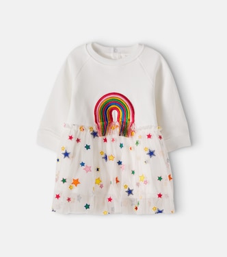 Baby embroidered cotton dress | Stella McCartney Kids