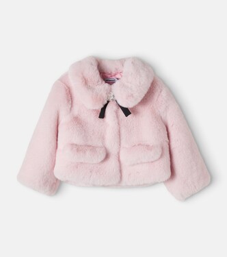 Bow-detail jacket | Self-Portrait Kids