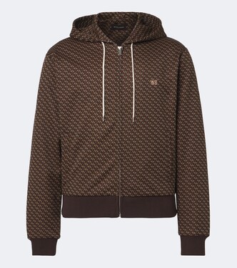 Hooded jacquard track jacket | Wales Bonner
