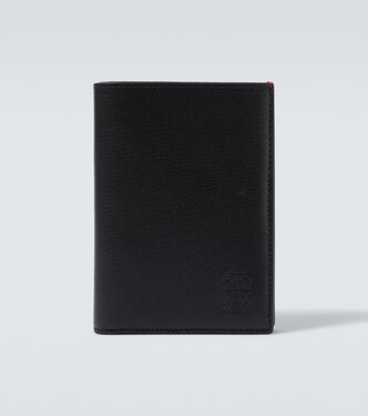Reisepass-Etui aus Leder | Brunello Cucinelli