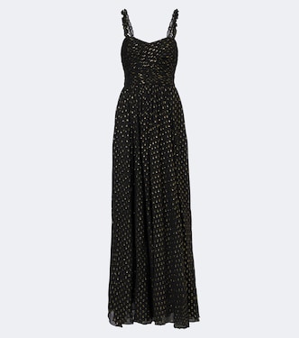 Anastasia silk-blend chiffon bustier gown | Ulla Johnson