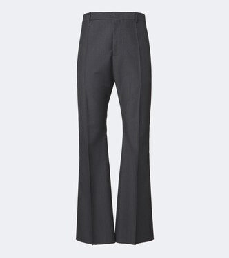 Schlaghose aus Wolle und Mohair | Jil Sander