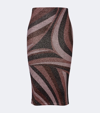 Bleistiftrock Iride aus Jersey Lurex® | Pucci