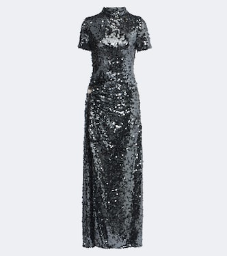 Robe Opaline mit Pailletten | Christopher Esber