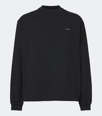 Sweatshirt aus Baumwoll-Jersey | Prada
