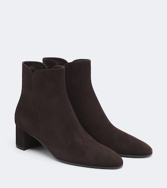 Ankle Boots Lisa aus Veloursleder | Gianvito Rossi