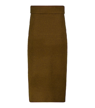 Falda larga en mezcla de lana | Proenza Schouler