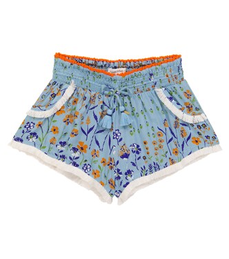 Short Lulu à fleurs | Poupette St Barth Kids