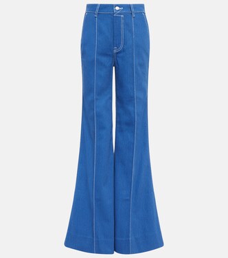 High-Rise Flared Jeans High Tide | Zimmermann