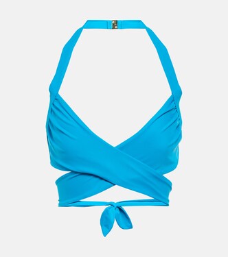 Luana halterneck bikini top | Rebecca Vallance