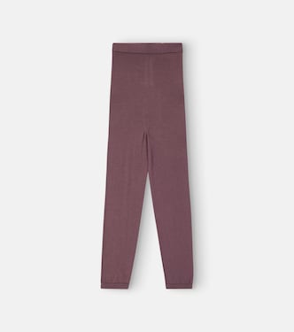 Wool-blend leggings  | Rick Owens Kids