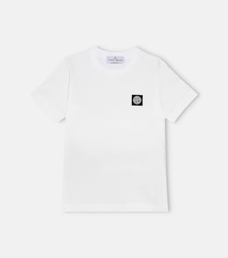 Compass cotton jersey T-shirt | Stone Island Junior