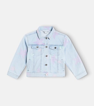 Printed denim jacket | Stella McCartney Kids