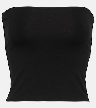 Cotton-blend tube top | Brunello Cucinelli