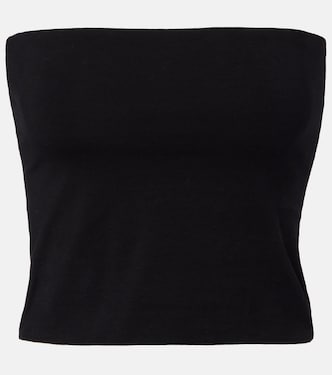 Cotton-blend tube top | Brunello Cucinelli