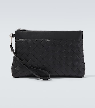 Prism leather pouch | Bottega Veneta