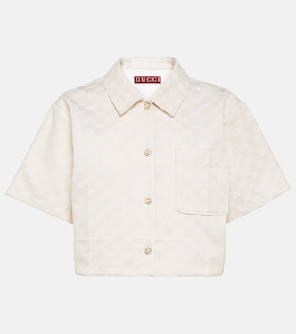 Chemise GG raccourcie | Gucci