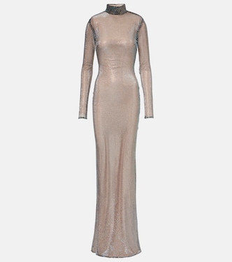 Catroux embellished sheer maxi dress | The New Arrivals Ilkyaz Ozel