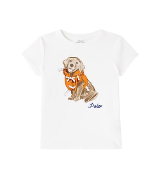 Printed cotton jersey T-shirt | Polo Ralph Lauren Kids