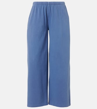 Ukira mid-rise cotton wide-leg pants | The Row