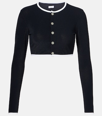 Terry cropped cardigan | Jade Swim