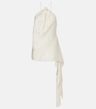Gathered halterneck top | Victoria Beckham