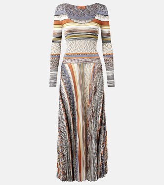 Robe longue rayée | Missoni