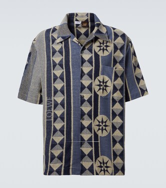 Jacquard terry bowling shirt | Loewe