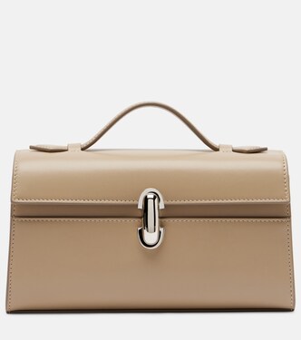 Symmetry leather tote bag | Savette