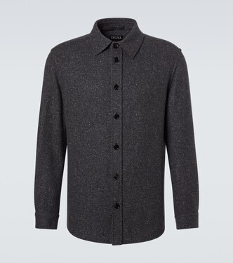 Cashmere and silk overshirt | Zegna