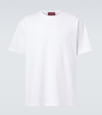 Double G cotton jersey T-shirt | Gucci