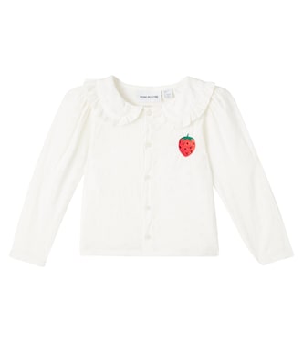Broderie anglaise cotton shirt | Mini Rodini